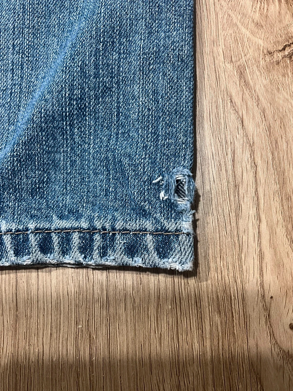 Jean Levi's Coupe Droite W32 L30 Vintage 100% Coton Bleu Délavé Lvh 184 – photo 10